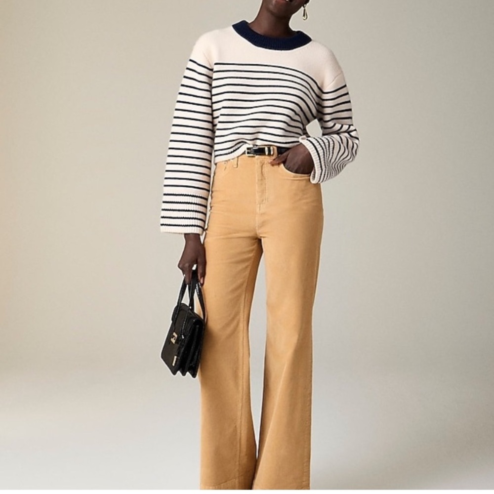 J. Crew Tan Flare & Wide Leg Jeans